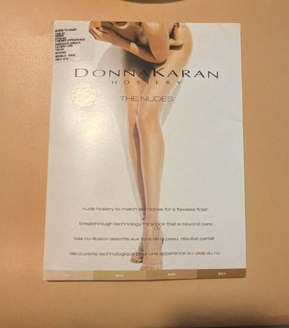 Donna Karan Hosiery The Nudes Sheer To Waist Medium Tone A01